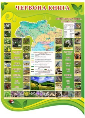 Стенд “Червона книга України”