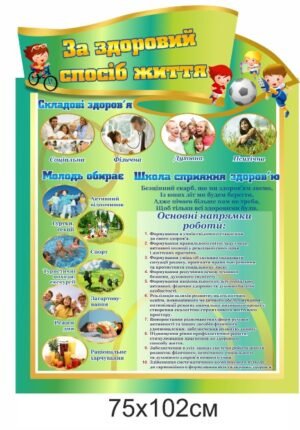 Стенд “Здоровий спосіб життя”