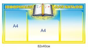 Інформація для батьків – стенд