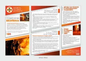 Комплект стендів з протипожежної безпеки