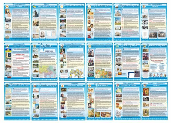 Комплекс стендів з історії України