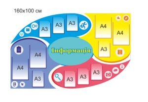 Інформаційний стенд у вестибюль школи