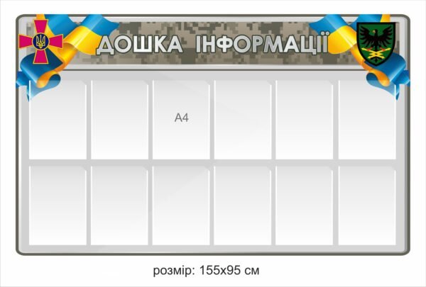 Дошка інформації для військових