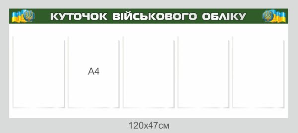 Куточок військового обліку