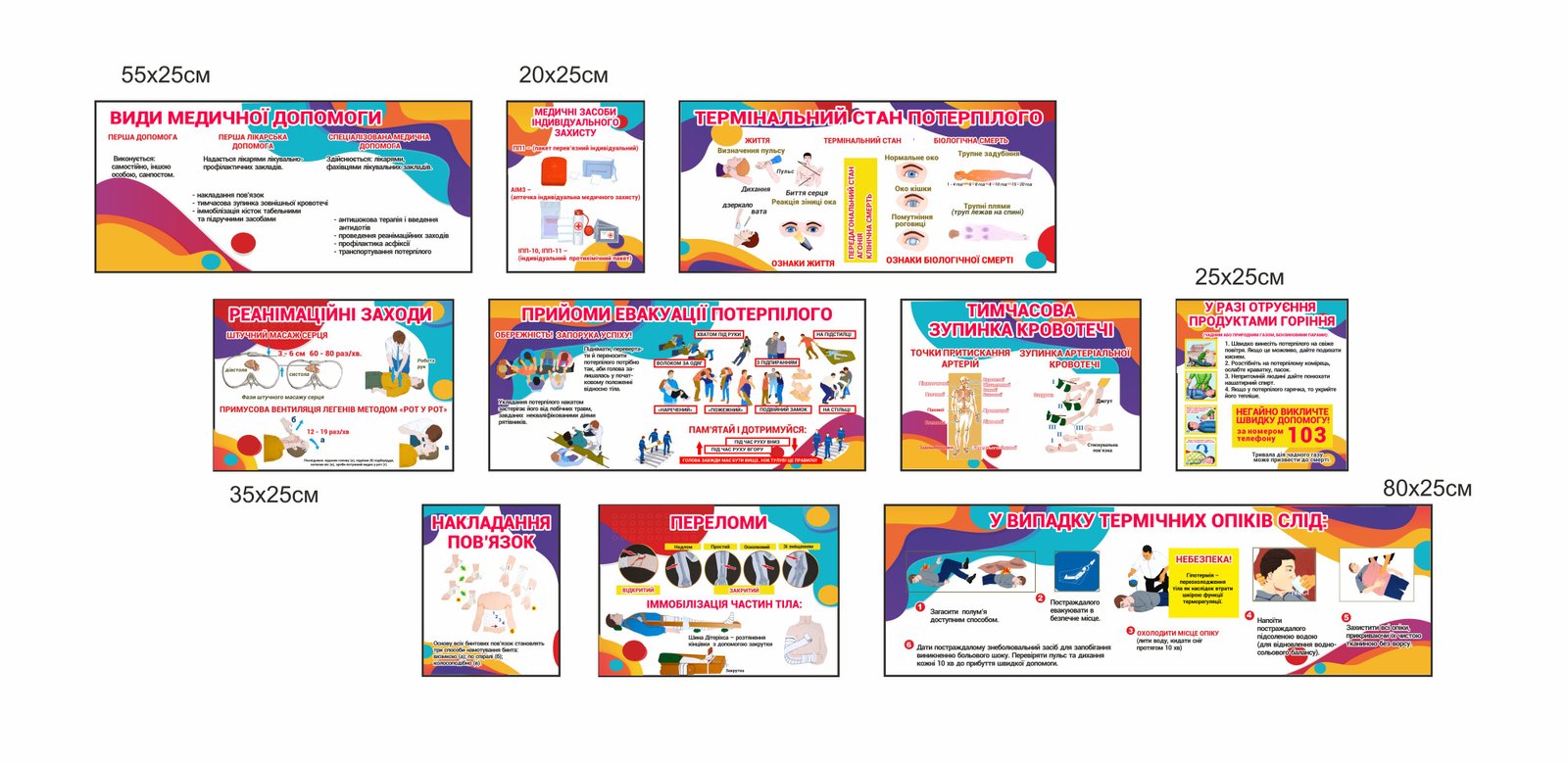 Інформаційний куточок "Перша домедична допомога"