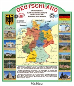 Стенд для кабінету німецької мови “Deutschland”