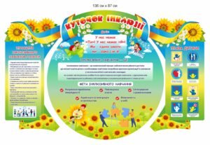 Стенд для школи “Куточок інклюзії”