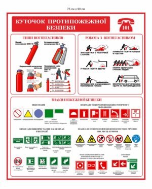 Куток протипожежної безпеки